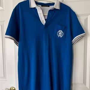 Roberto Cavalli Dark Blue Polo